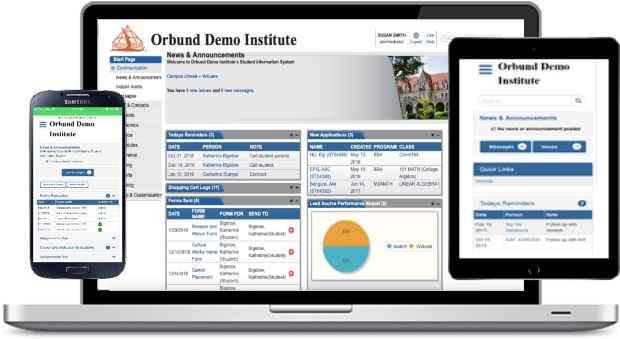 orbund student information system